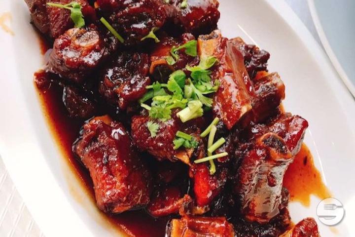 804. Braised spare ribs with sweet and sour sauce - Palais Bonheur