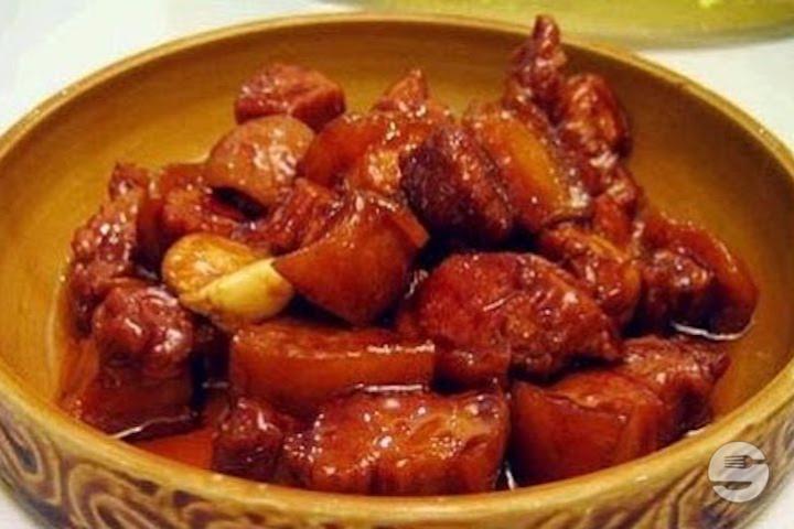 806. Braised pork with brown sauce - Palais Bonheur