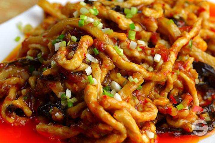 807. Shredded pork with hot sauce - Palais Bonheur