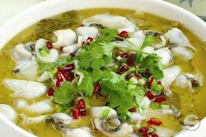 1010. Sour soup fish with pickled cabbage and chilli - Palais Bonheur