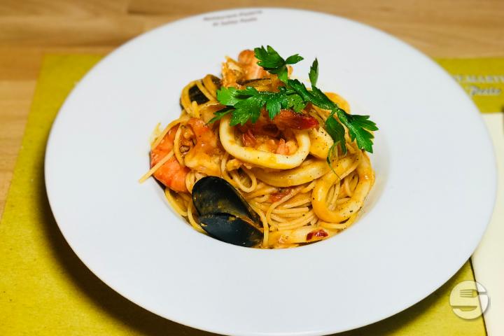 Spaghetti ai frutti di mare - Gasthof St-Martin