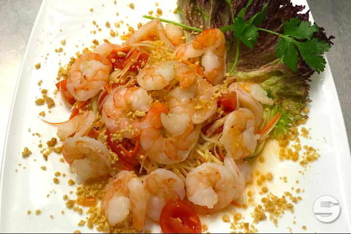 Crevetten-Salat - Fo Ke Kio