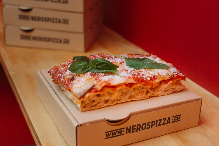 Pizza Parmigiana di Melanzane - Nero's Pizza