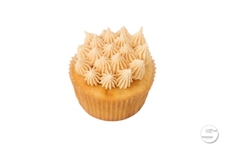 Cinnamon Cupcake Speculoos Frosting - Bake My Day