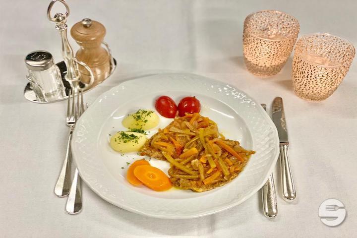 Marinated sardines with small sour vegetables - Restaurant Roberto