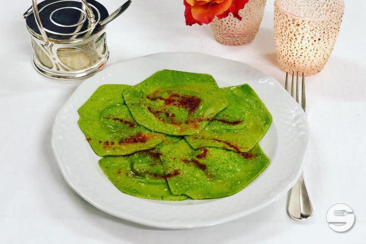 Ravioloni Verdi - Restaurant Roberto