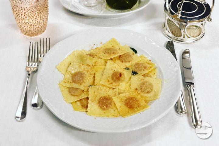 Ravioli à la Courge - Restaurant Roberto