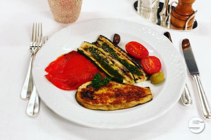 Peppers, Zucchini and Eggplant - Restaurant Roberto