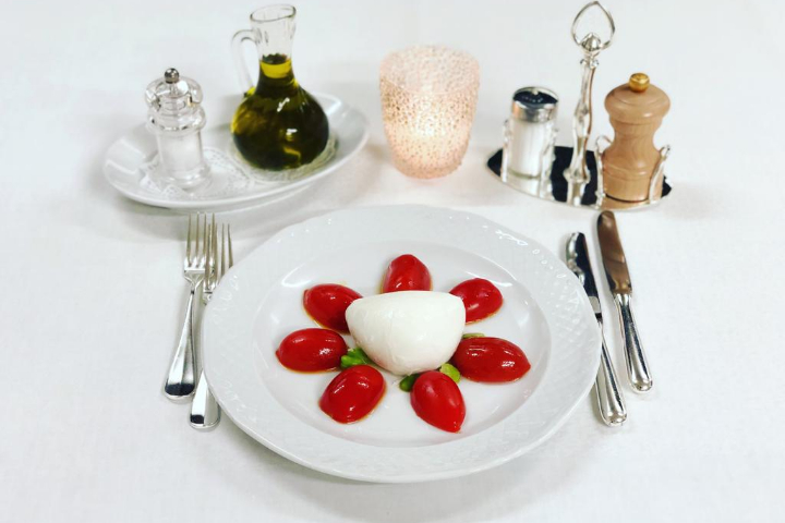 Tomates et mozzarella di bufala - Restaurant Roberto
