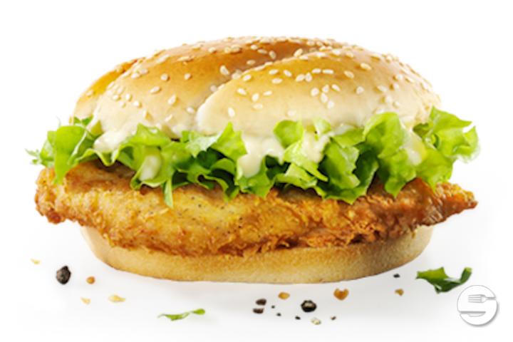 Filet Burger Menu - KFC - Kentucky Fried Chicken