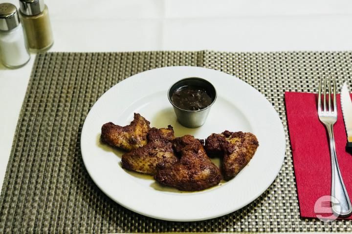 Chicken wings with Sticky barbecue sauce - Barrel Oak Irish Pub