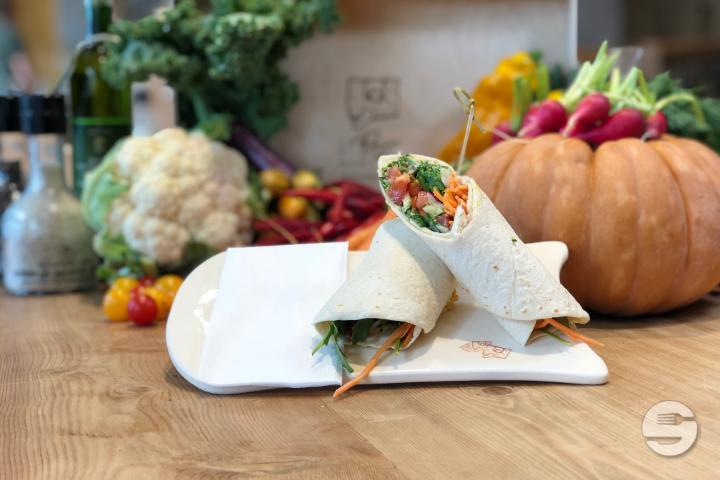 Houmous Wrap - Le Pain Quotidien