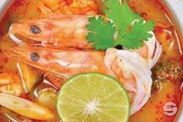 Nationalsuppe Tom Yam Gung - Tamnam Siam