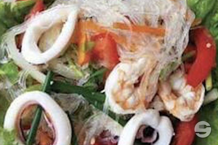 Yam Wunsen Glasnudelsalat mit Beilage nach Wahl - Tamnam Siam
