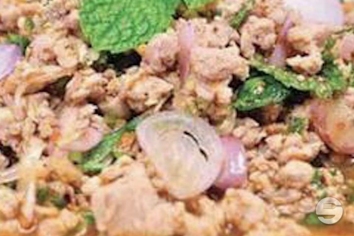 Laab Gai mit Beilage nach Wahl - Tamnam Siam