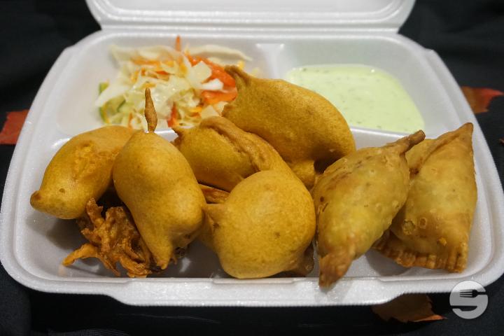 Appetizer Vegi Thali - Mahajara Curry