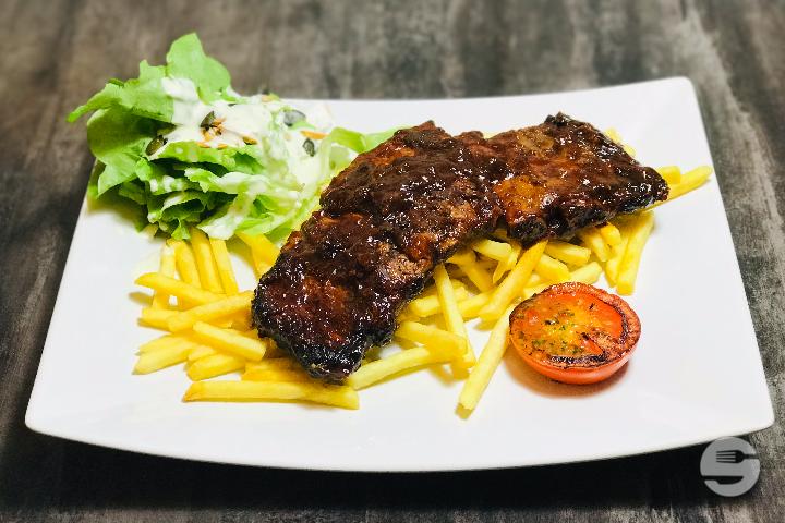 Ribs de porc barbecue - Five