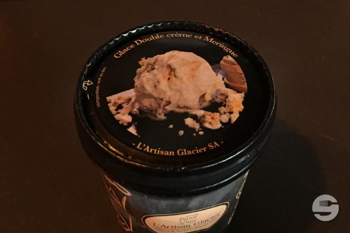 Glace Double crème & Meringues - Les Sales Gosses