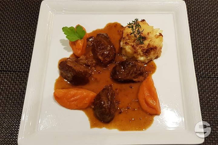 Candied Pig's Cheek - Le Relais de Chambésy