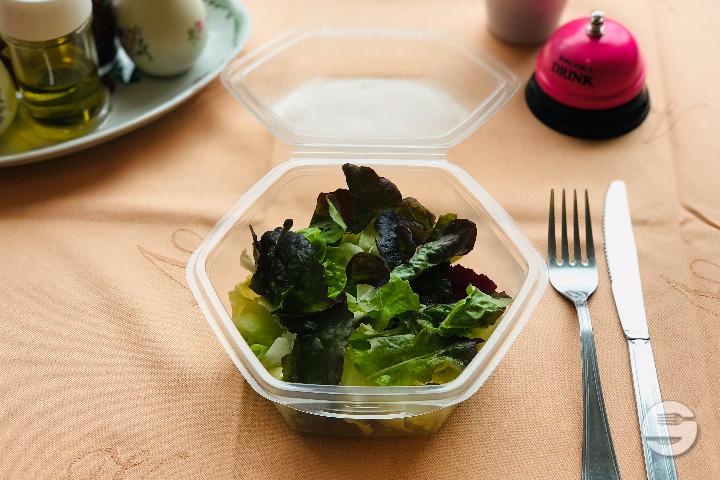 Salade Verte avec Sauce Maison - Lovely Coffee