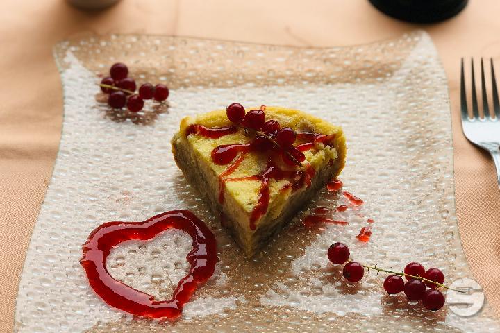 Cheesecake avec Fruits et Coulis - Lovely Coffee
