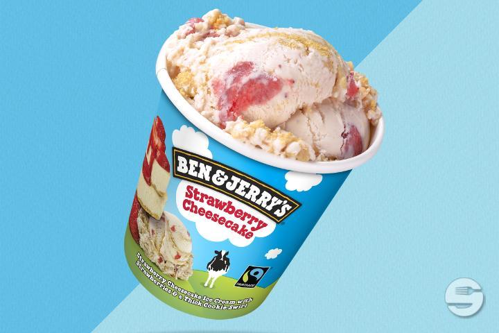 Ben & Jerry's Strawberry Cheesecake - The Ben & Jerry's Shop
