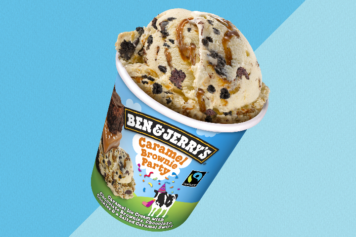 Ben & Jerry's Caramel Brownie Party - The Ben & Jerry's Shop