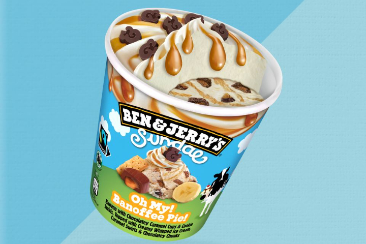 Ben & Jerry's Sundae Oh My! Banoffee Pie! - The Ben & Jerry's Shop
