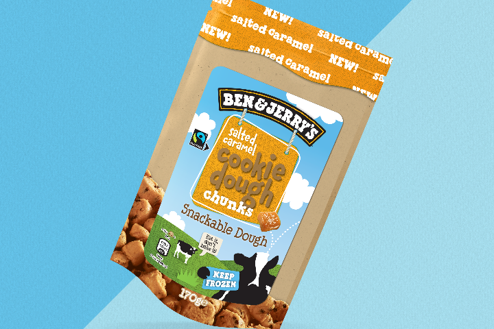 Ben & Jerry’s Salted Caramel Cookie Dough Chunks - The Ben & Jerry's Shop