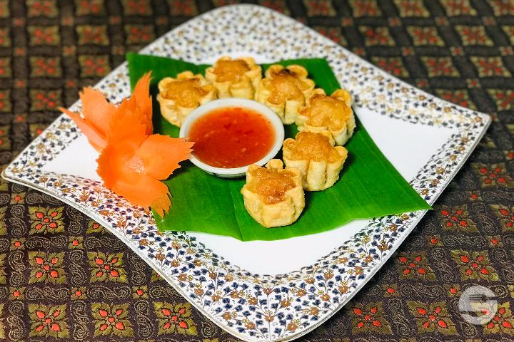 8. Shrimp Ravioli - Lanna Thaï