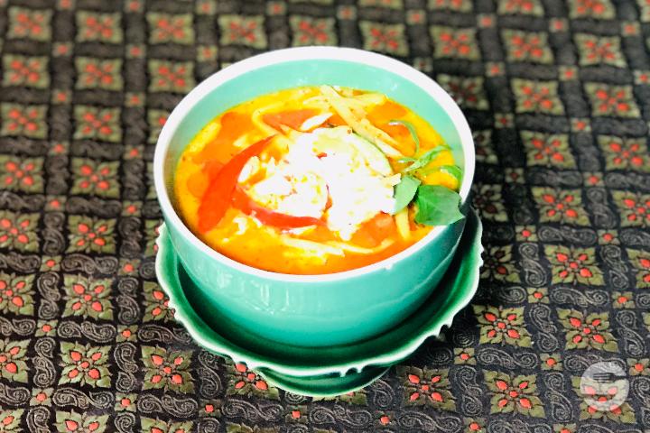 52. Tofu with Red Curry - Lanna Thaï