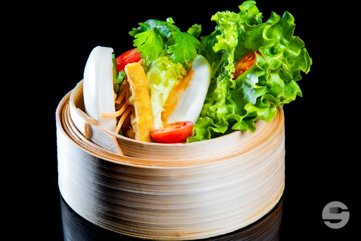Vegetarian - Akiko Bao Burger