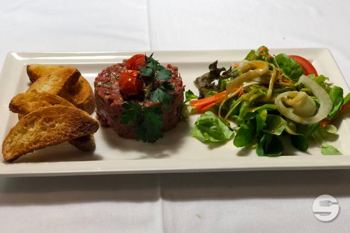 Tartare de filet de boeuf - Da Renato