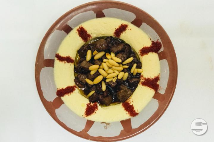 Houmous Bi Lahme - Le Baroush