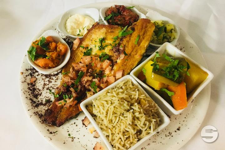 Oriental Style Stove Sea Bass - Le Baroush