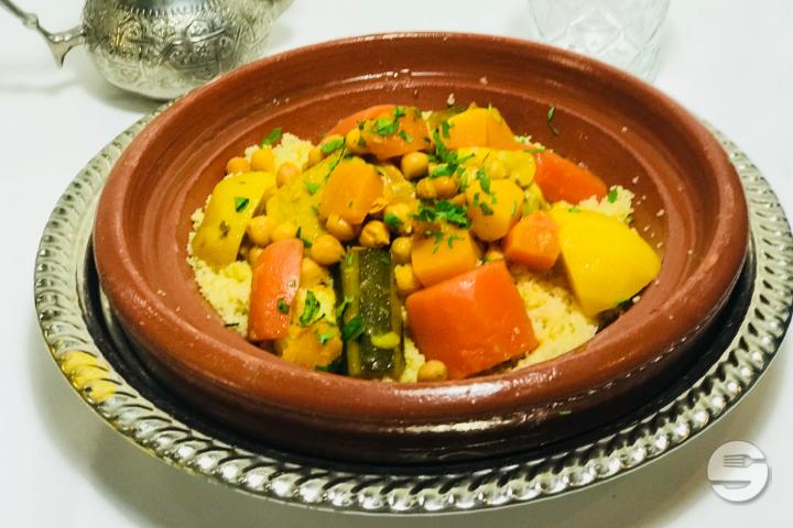 Couscous Végétarien - Le Baroush