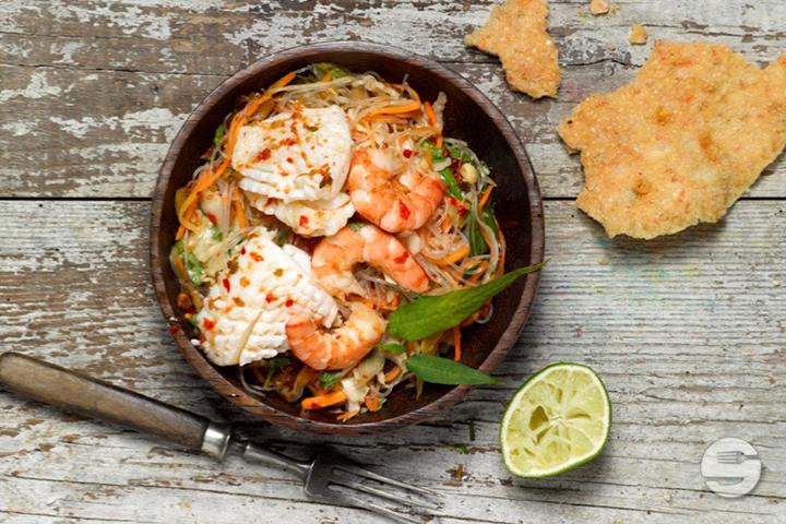 Vietnamese Glass Noodle Salad mit Beilage nach Wahl - Asiaway