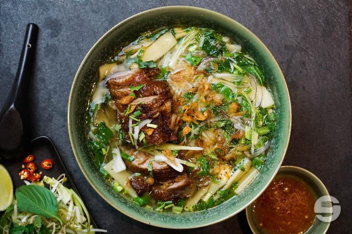 Vietnamese Duck Bamboo Noodle Soup - Asiaway