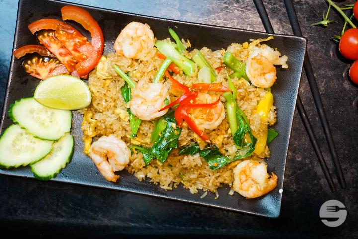 Fried Rice mit Beilage nach Wahl - Asiaway