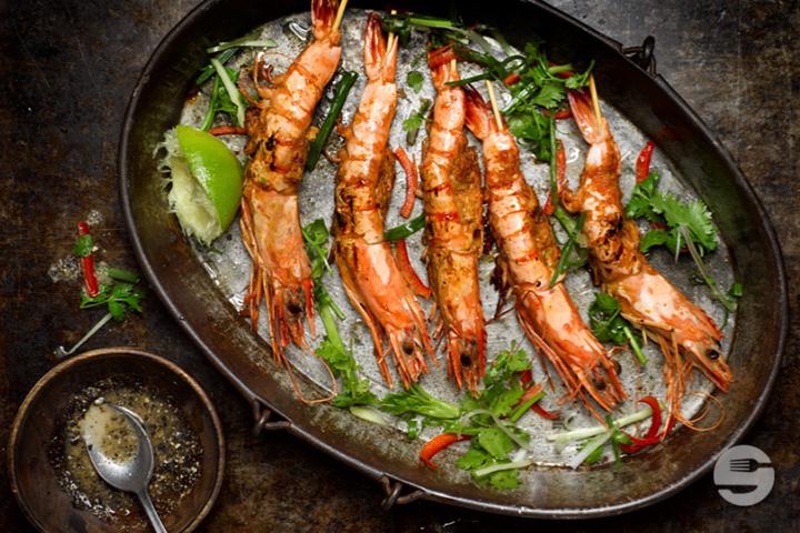 84. Grilled Tiger Prawn - Asiaway