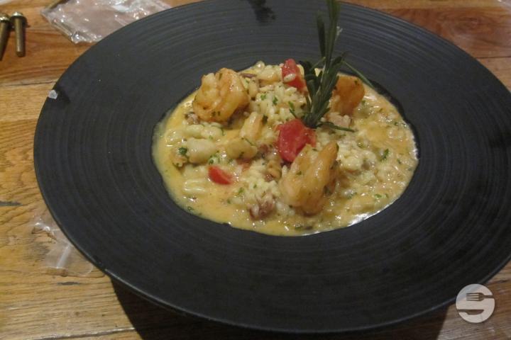 Risotto aux fruits de mer - Restaurant La Forêt