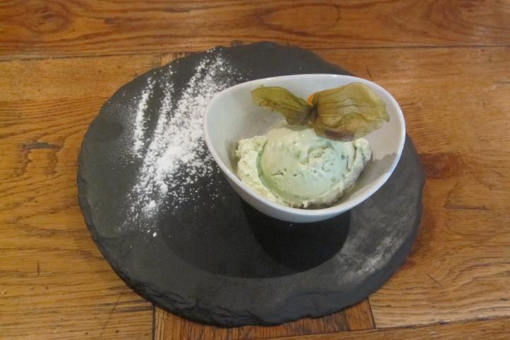 Glace Pistache - Restaurant La Forêt