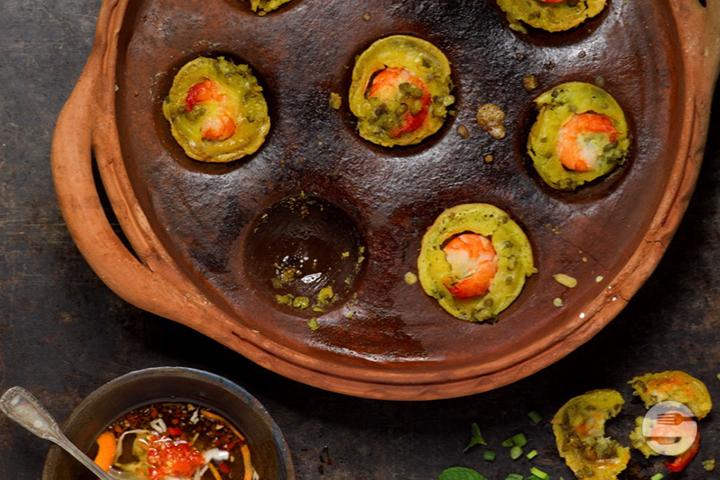 Savoury Mini Pancake with Prawn - Asiaway