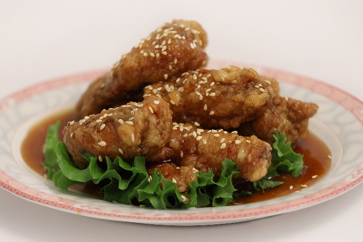 S01 Fried Chicken Wings with Honey - Le Fleuve d'Or