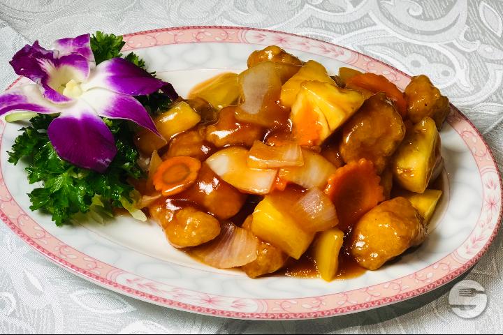 P01 Poulet Aigre-Doux - Le Fleuve d'Or
