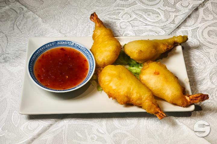 28. Batter-Fried Shrimps - Le Fleuve d'Or