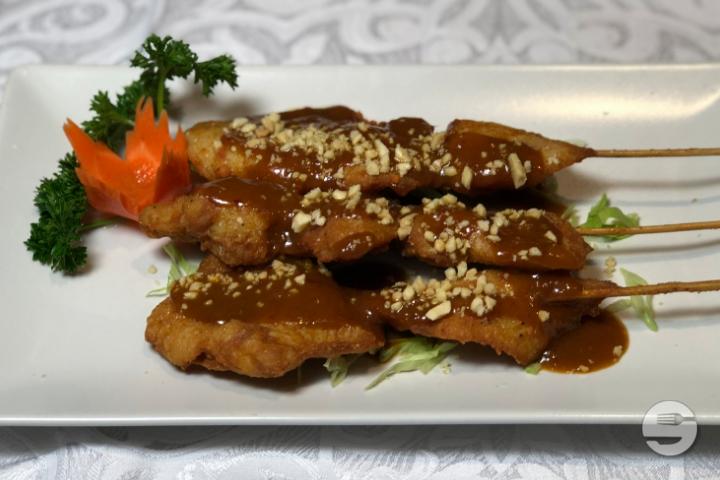 30. Chicken Satay Skewers - Le Fleuve d'Or