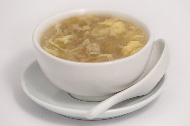 03. Potage au Crabe et Asperges - Le Fleuve d'Or