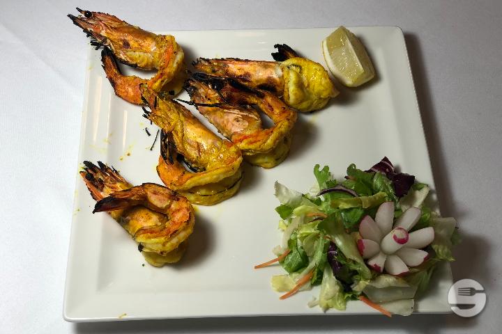 Tandoori Prawns - Le Safran