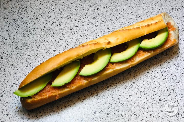 Salmon and Avocado - Les Sandwiches Du Boulevard